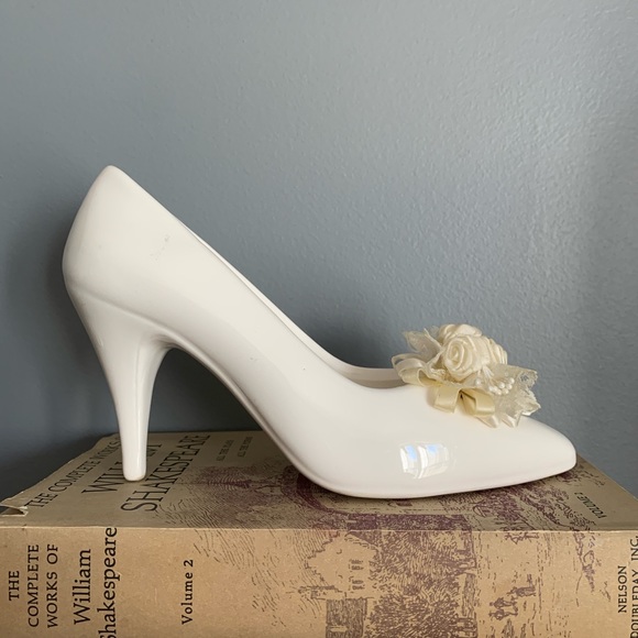 Vintage Enesco : ceramic heel shoe - Picture 3 of 14